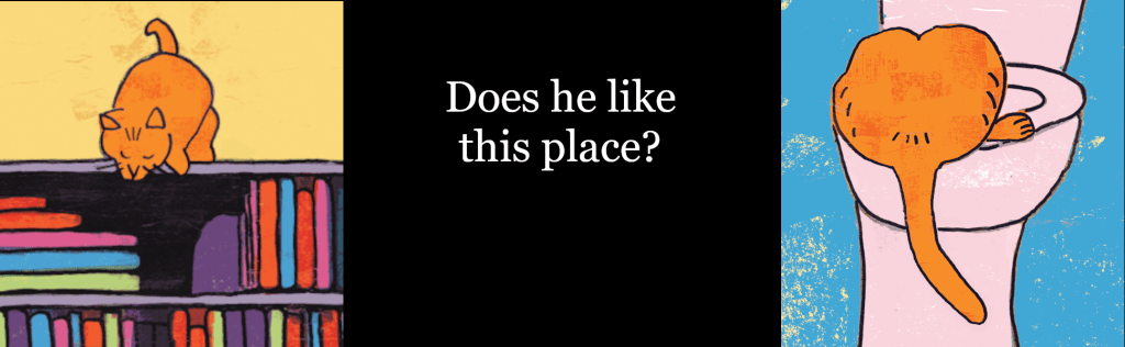 Does he like this place?